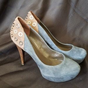 Guess suede heels